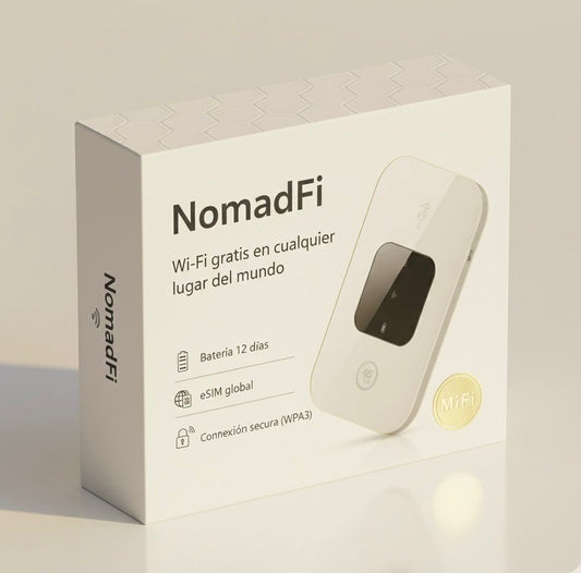 Wi-fi Gratuito NomadFi ZTE Portable 6 Con 4G y 5G